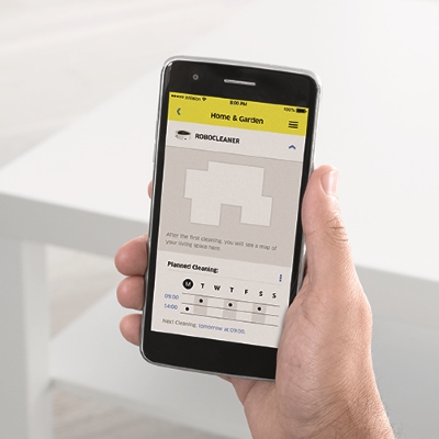 Sauroboter mit bequemer App-Steuerung